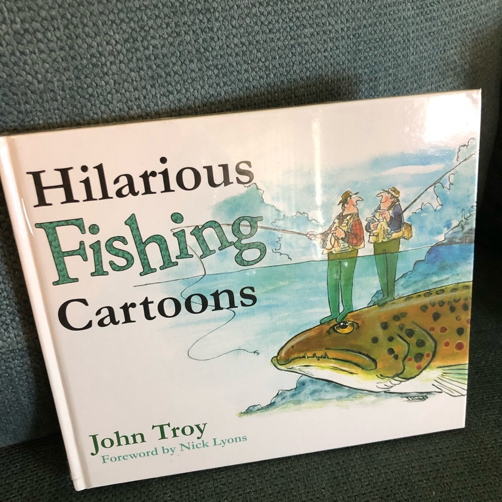 Fishing cartoon book
